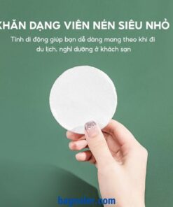 Khăn Tắm Nén Du Lịch Dùng Một Lần Loại Lớn Thấm Hút Nước Nhanh